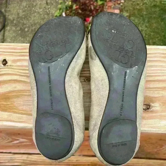 Attilio Giusti Leombrni ballerina flats with snakeskin pattern size 36.5 - Picture 10 of 14